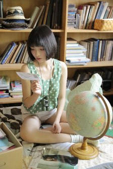努力耕耘自己的女儿
